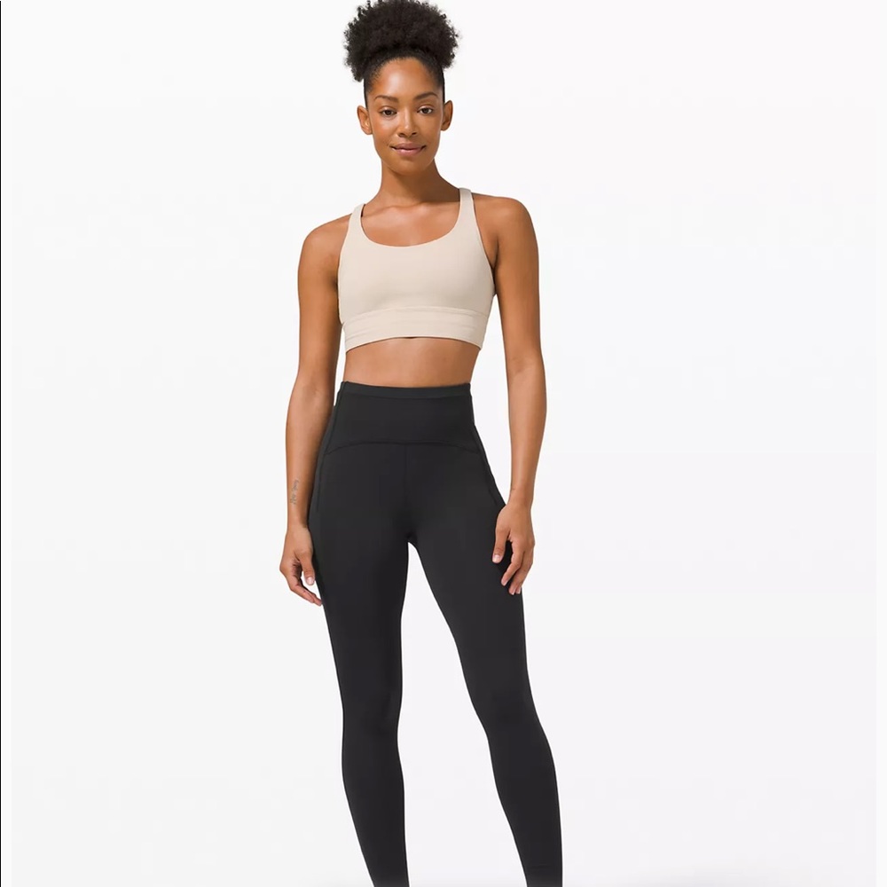 Sky blue Lululemon swift speed HR Tight w/ pockets